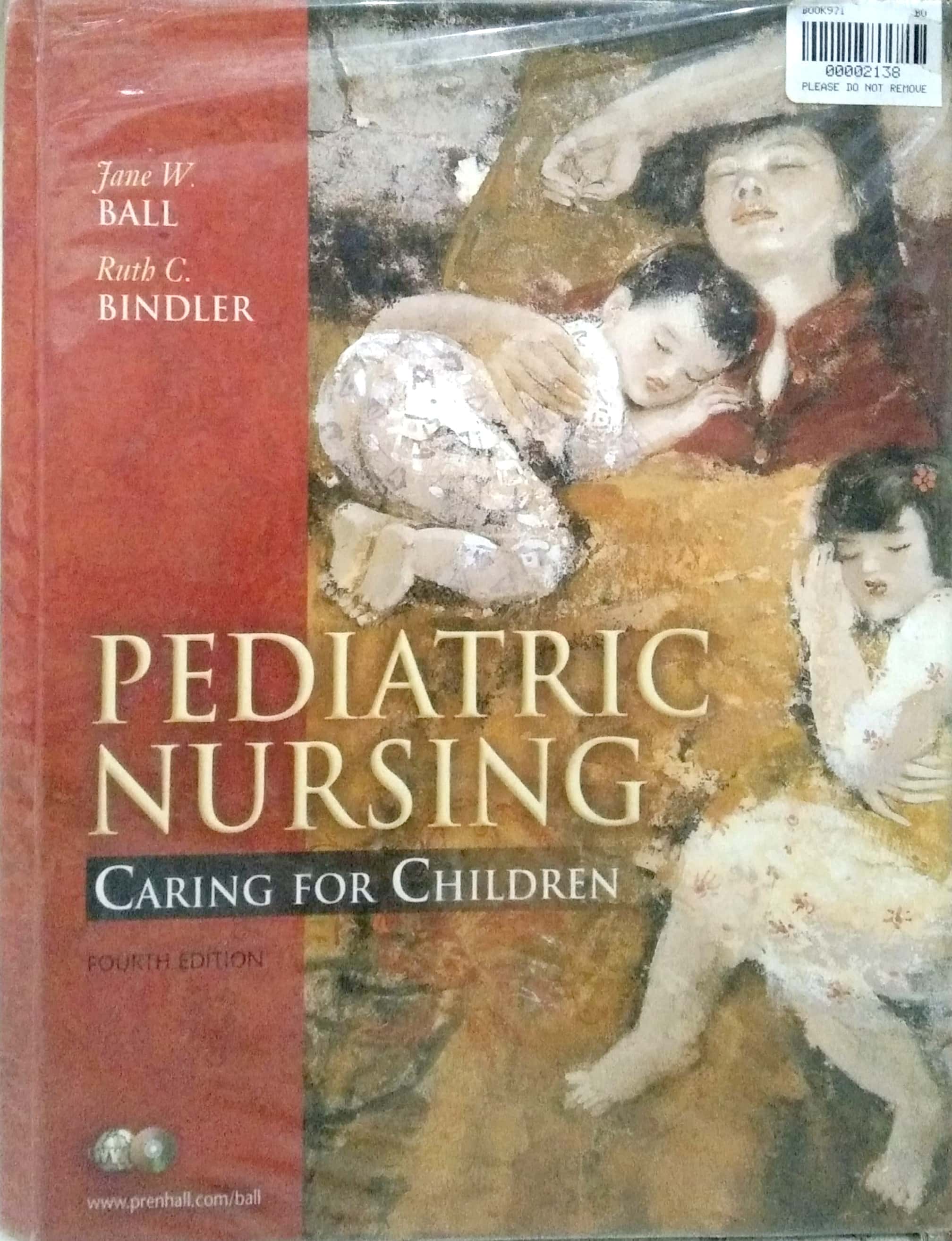 Book cover: Pediatric nursing : caring for children