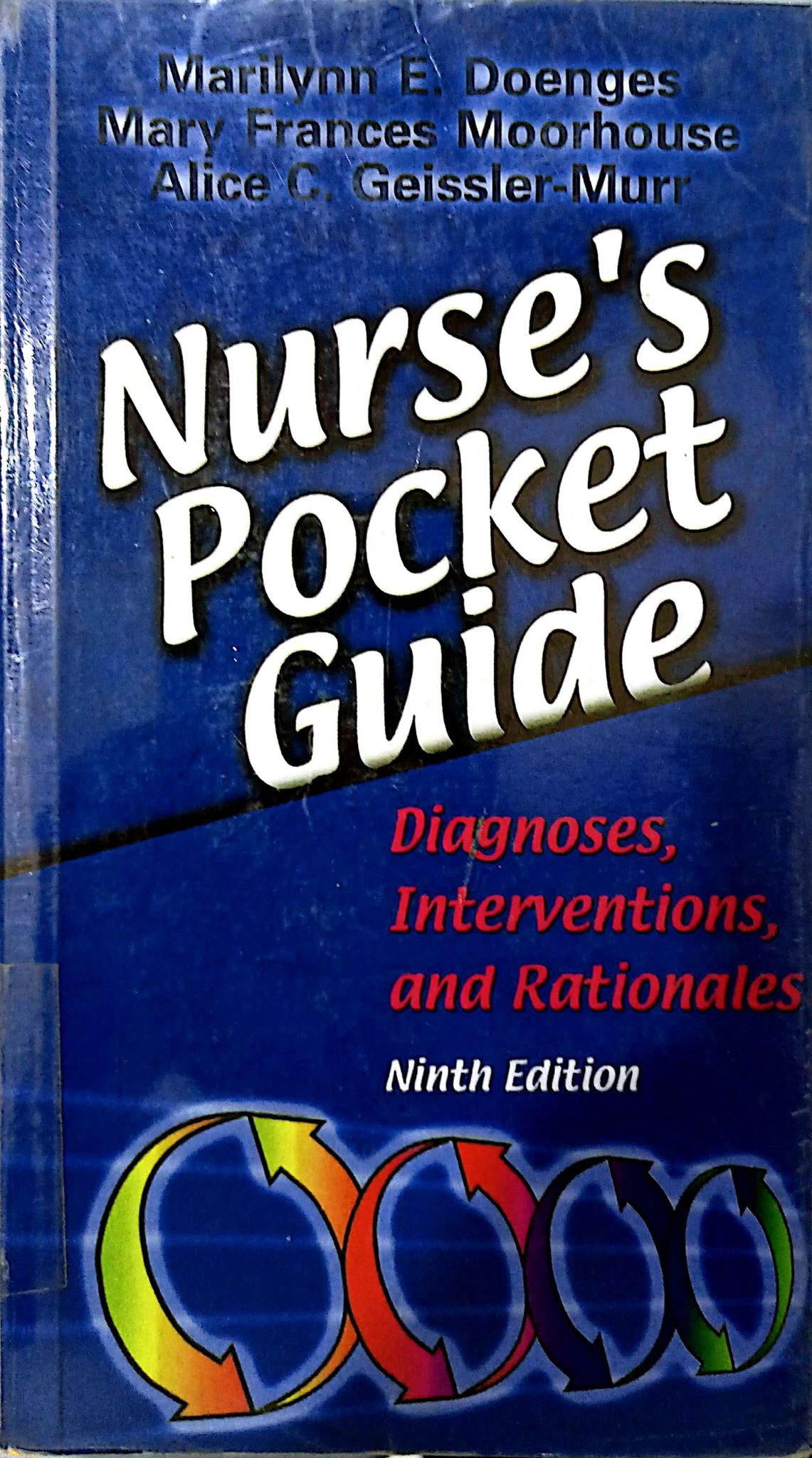 Book cover: Nurse's pocket guide : diagnoses, interventions and rationales