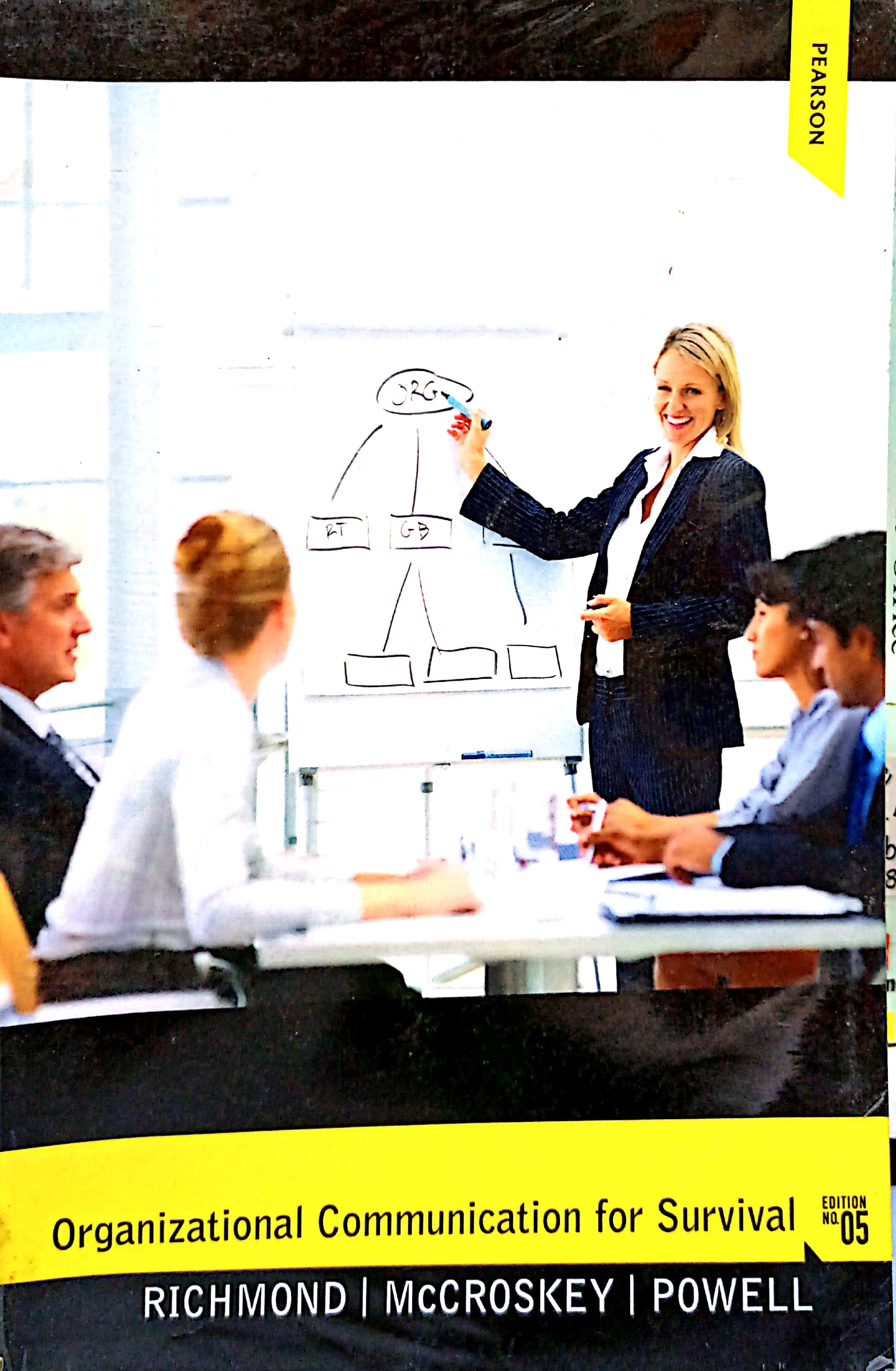 Book cover: Organizational communication for survival