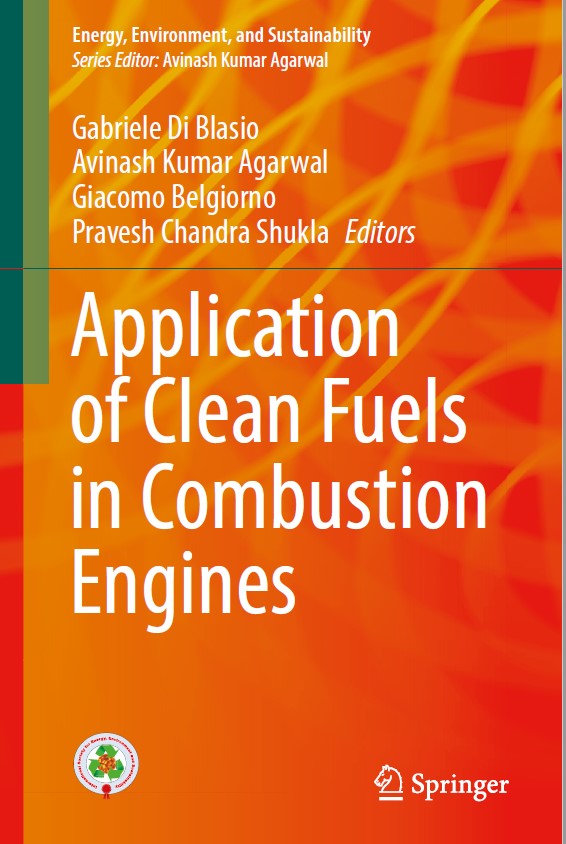 Book cover: Application of clean fuels in combustion engines