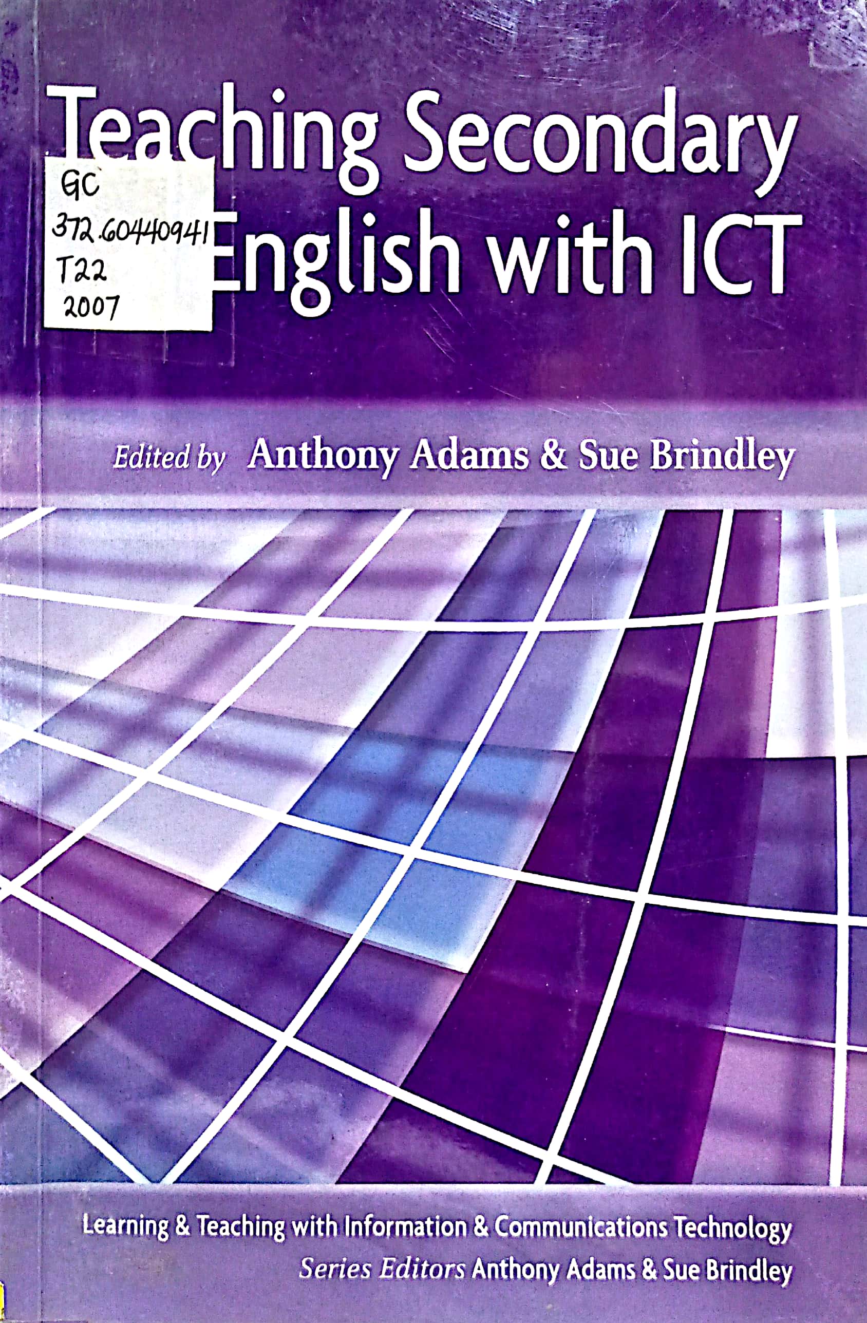 Book cover: Teaching secondary english with ICT