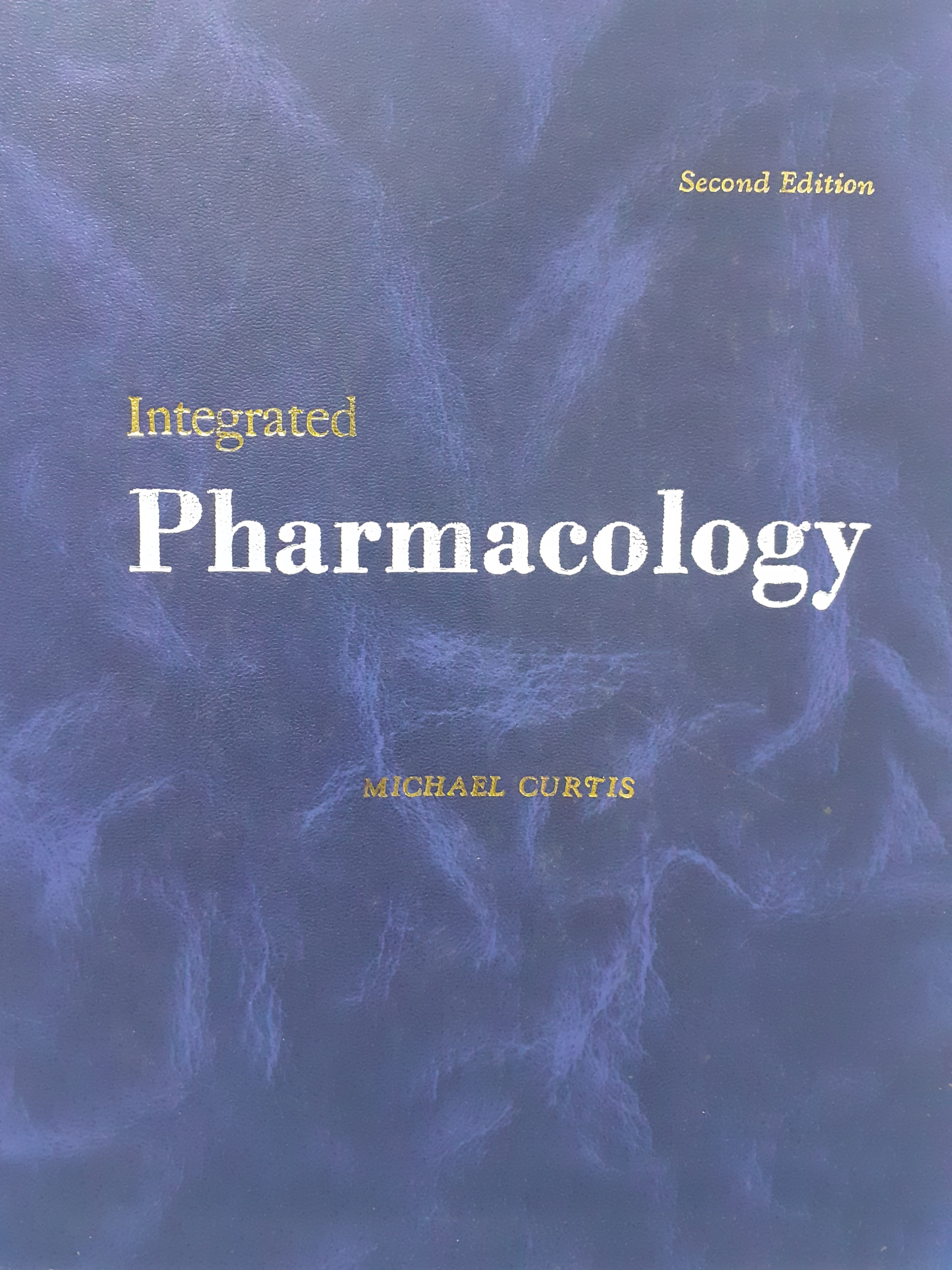 Book cover: Integrated pharmacology