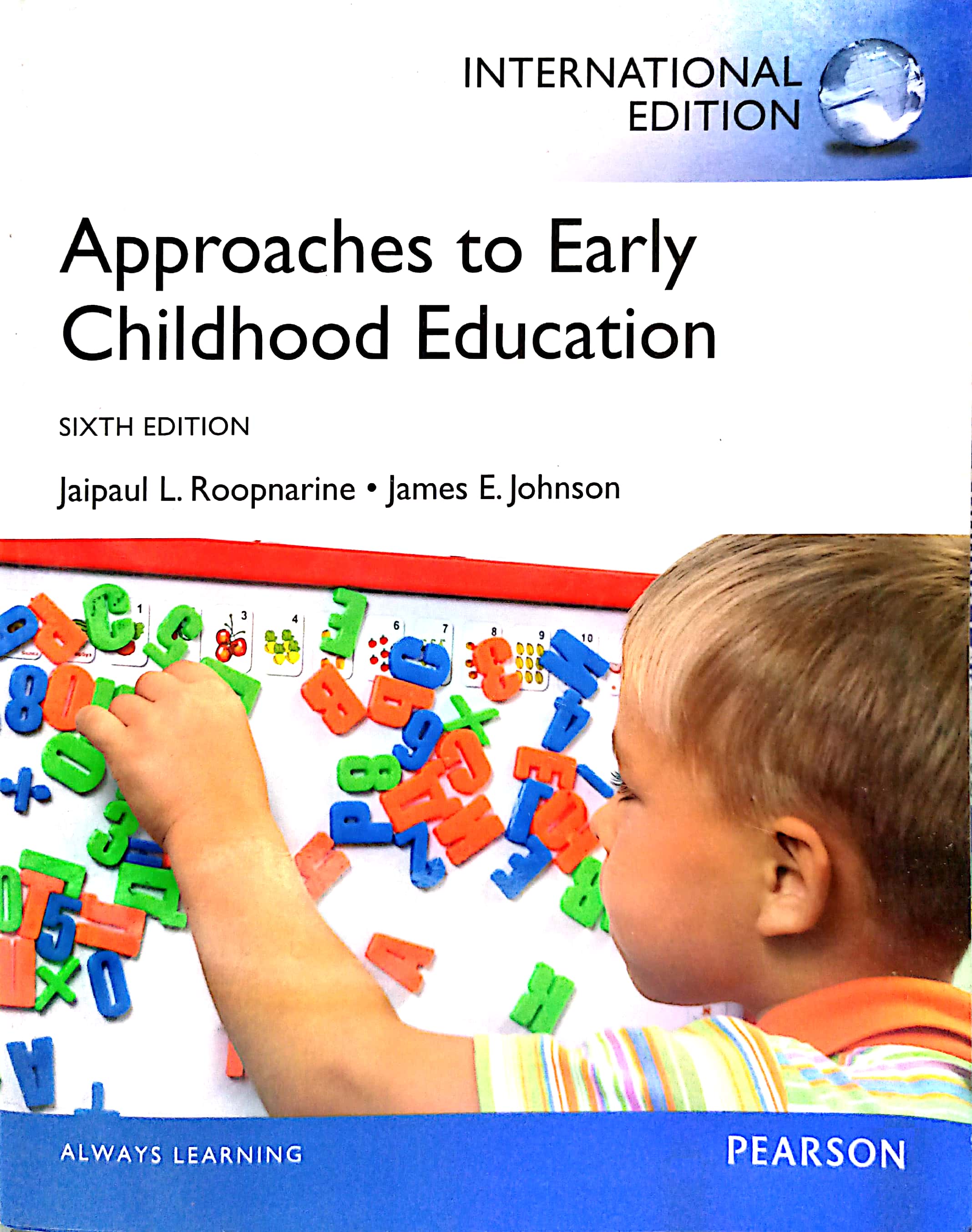 Book cover: Approaches to early childhood education