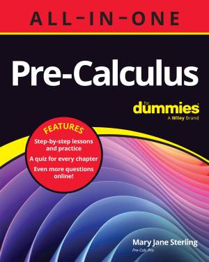 Book cover: Pre-calculus all-in-one for dummies